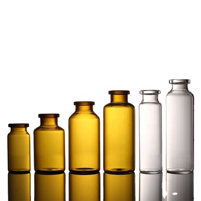 1ml 2ml 3ml 5ml 6ml 10ml 20ml 30ml glass bottle for pharmaceutical