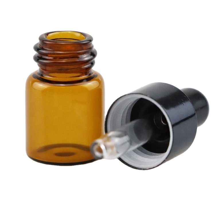1ml 2ml 3ml 5ml 6ml 10ml mini colorful glass dropper bottle essential oil perfume small sample glass vial