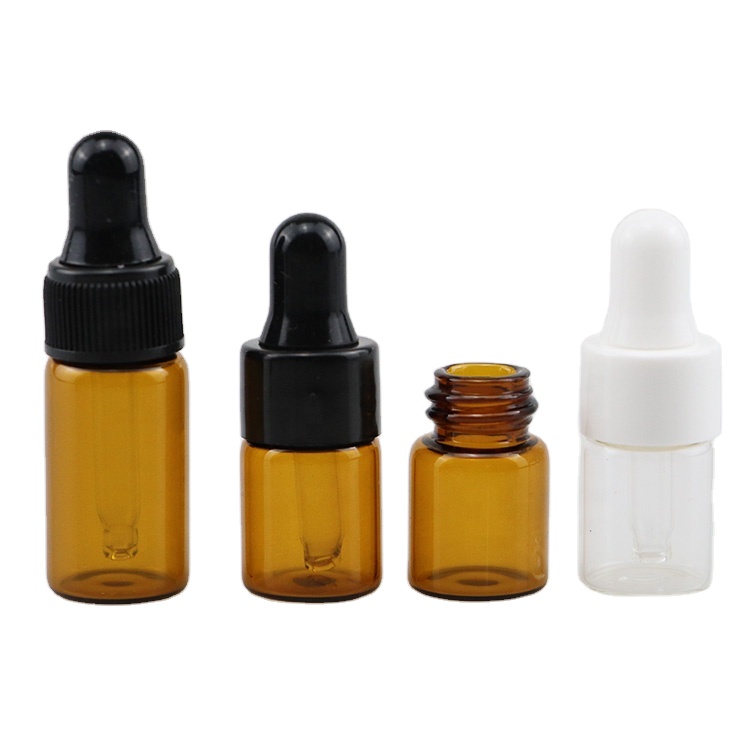 1ml 2ml 3ml 5ml 6ml 10ml mini colorful glass dropper bottle essential oil perfume small sample glass vial