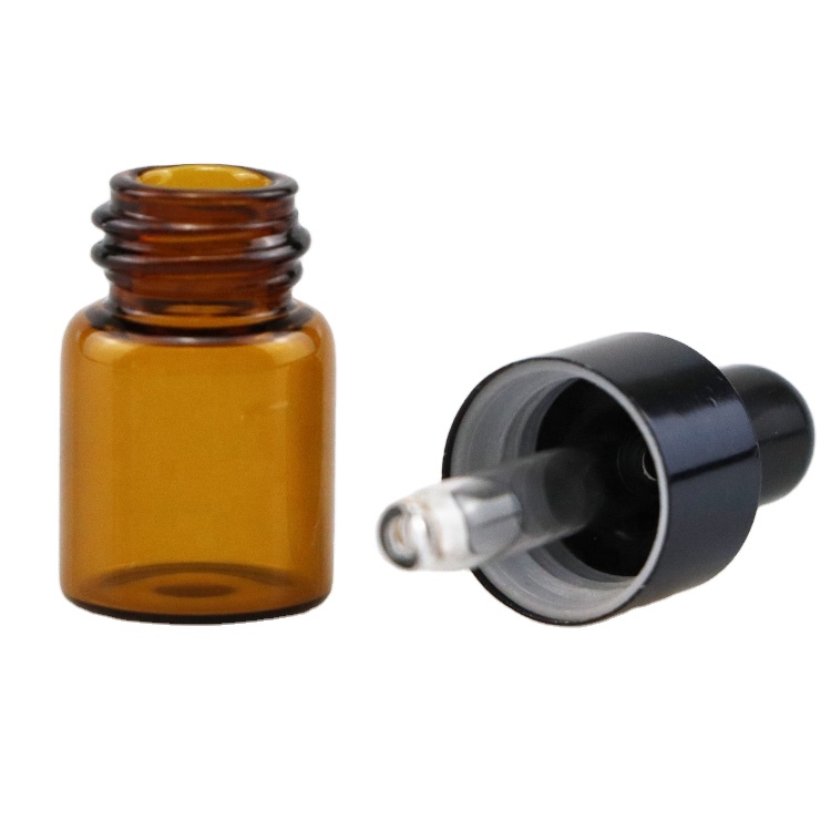 1ml 2ml 3ml 5ml 6ml 10ml mini colorful glass dropper bottle essential oil perfume small sample glass vial