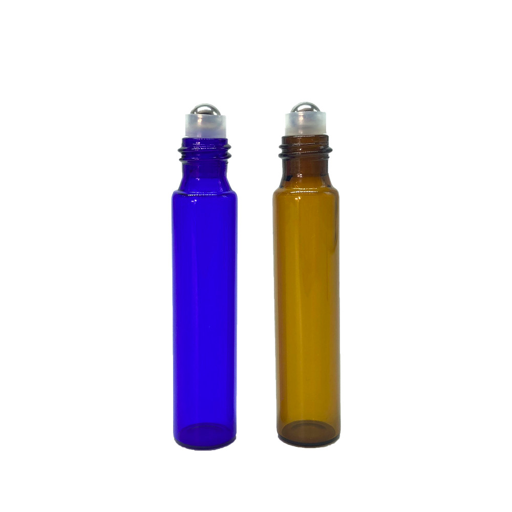 1ml 2ml 3ml 5ml 8ml 10ml roller bottle amber clear roll on bottle glass vial
