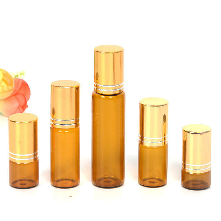 1ml 2ml 3ml 5ml 8ml 10ml roller bottle amber clear roll on bottle/vial/glass vial for perfume