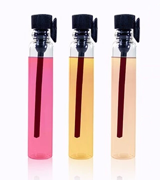 1ml 2ml 3ml Clear Glass Perfume Vials With Plug
