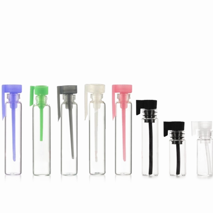 1ml 2ml 3ml Clear Mini Glass Vial for Perfume Glass Tester Vials