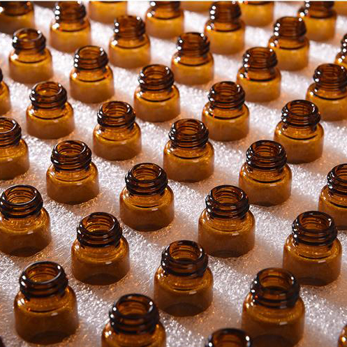 1ml 2ml 3ml amber glass essential oil dispenser bottle gift case 100pcs