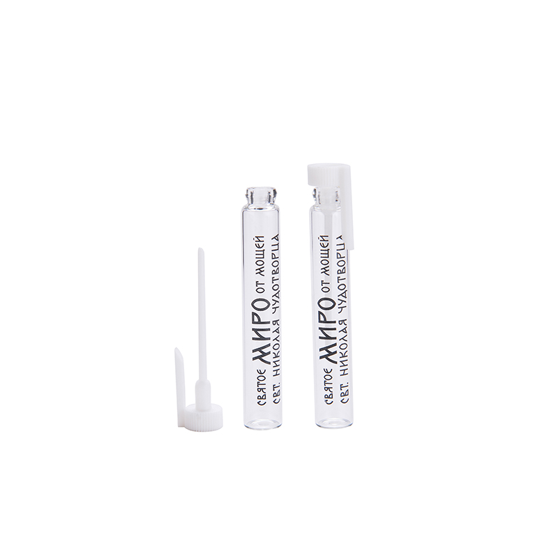 1ml 2ml 3ml clear glass vial with plastic plug for perfume sampler small vial glass perfume sample vial