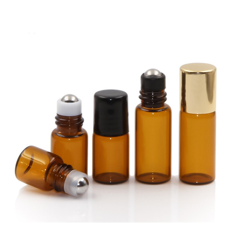 1ml 2ml 3ml roller bottle wholesale stainless roll on ball for perfume essential oil medicine use