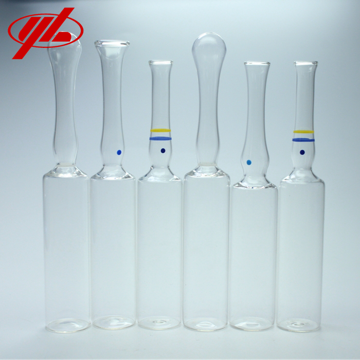 1ml 2ml 5ml 10ml 20ml Clear and Amber Medical Glass Ampoule for Injection