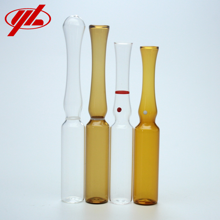 1ml 2ml 5ml 10ml 20ml Clear and Amber Medical Glass Ampoule for Injection