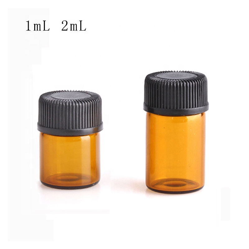 1ml 2ml custom logo dispensing empty jars cosmetic plastic container bottle