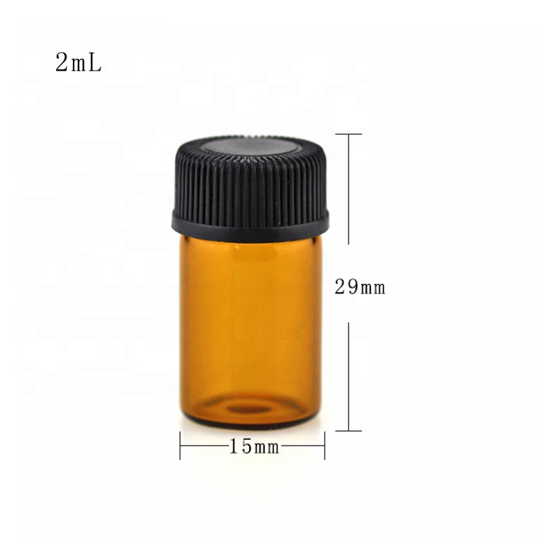 1ml 2ml custom logo dispensing empty jars cosmetic plastic container bottle