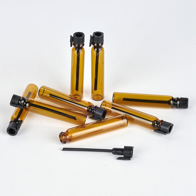 1ml 2ml glass sample vials bottle for perfume
