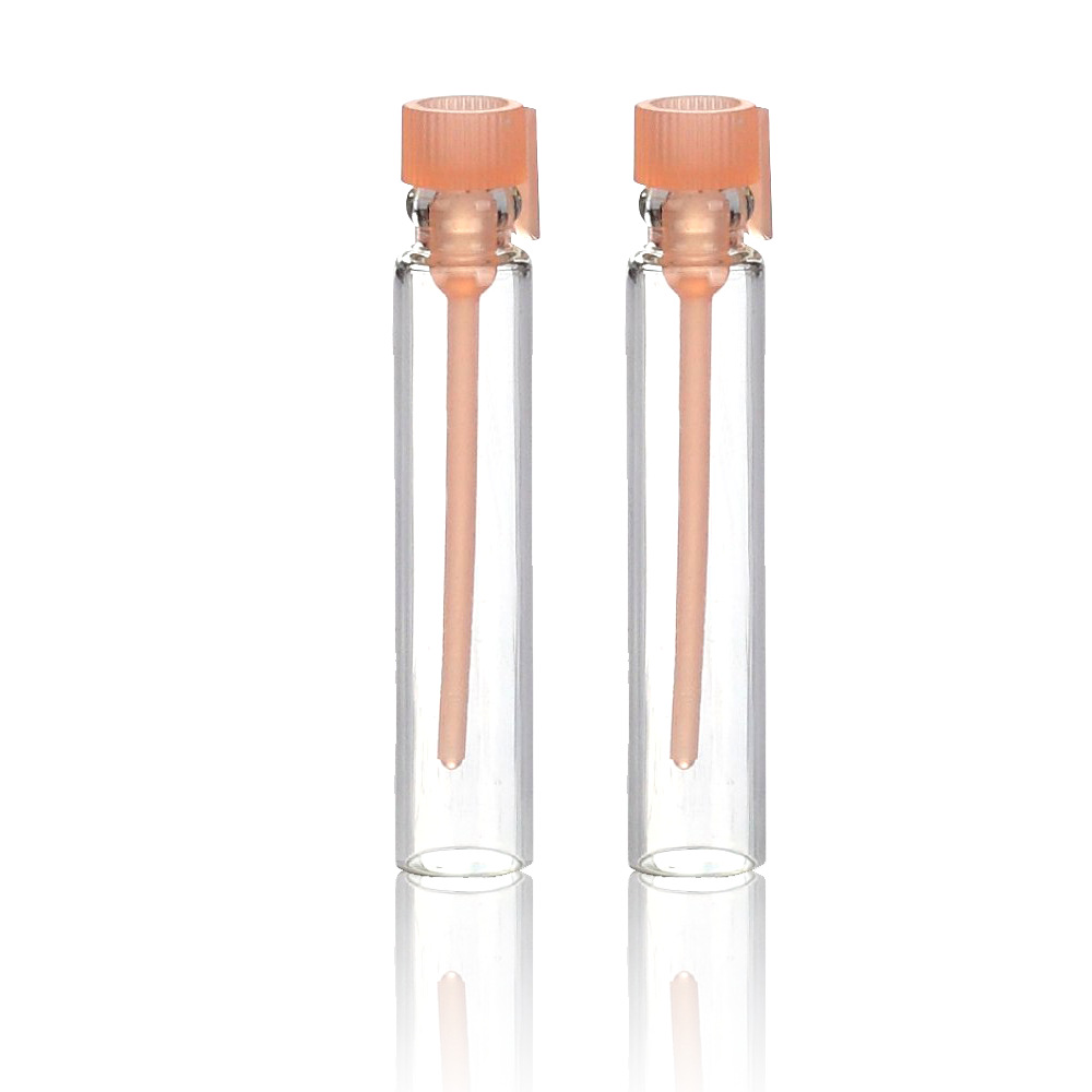 1ml 2ml perfume sample glass bottle for trial