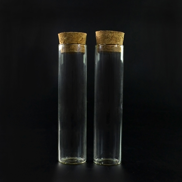 1ml 5ml 10ml 15ml 20ml 30ml 50ml 60ml clear wishing bottle glass vial with wooden cork stopper