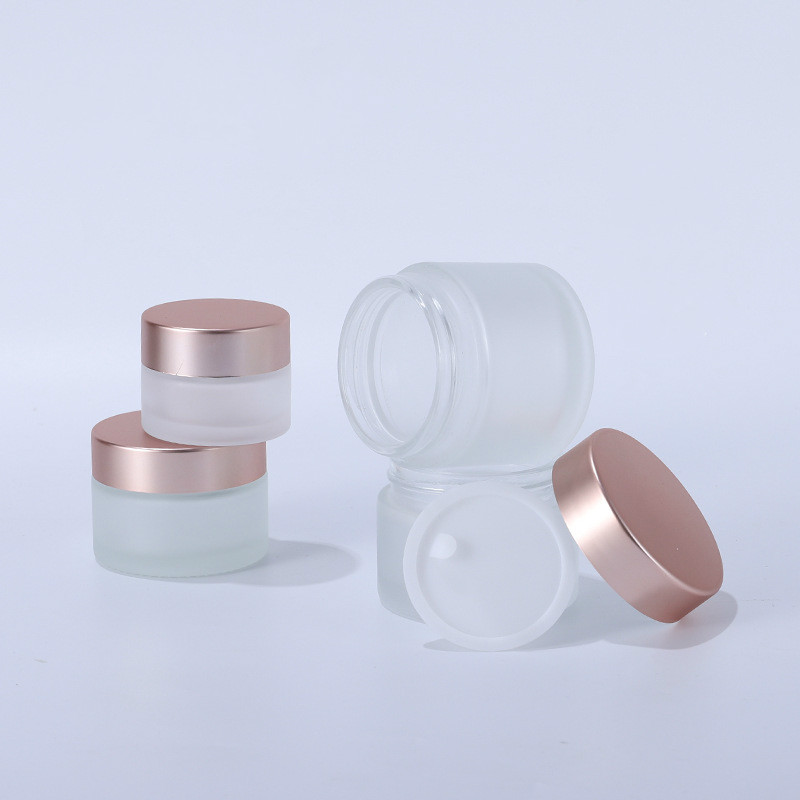 1oz 2oz 30g 50g Luxury Empty OEM Cosmetic Containers Cosmetic Packaging Glass Cream Jar
