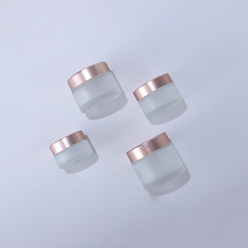 1oz 2oz 30g 50g Luxury Empty OEM Cosmetic Containers Cosmetic Packaging Glass Cream Jar