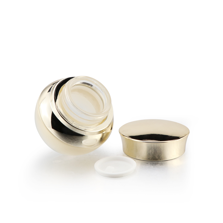 1oz 2oz 30ml 50ml wide mouth cosmetic jar yellow scrub mask glass jars cosmetic cream jars with screw lid