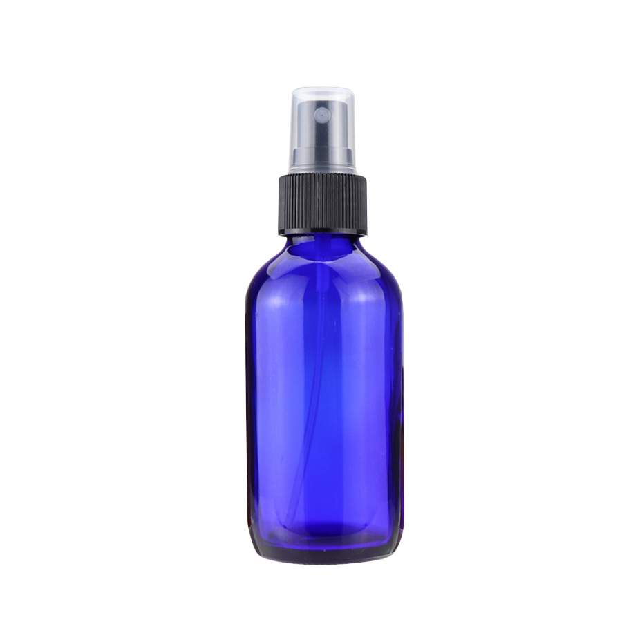 1oz 2oz 3oz 4oz 30 ml 60 ml 120 ml cobalt blue boston round mister glass spray bottle