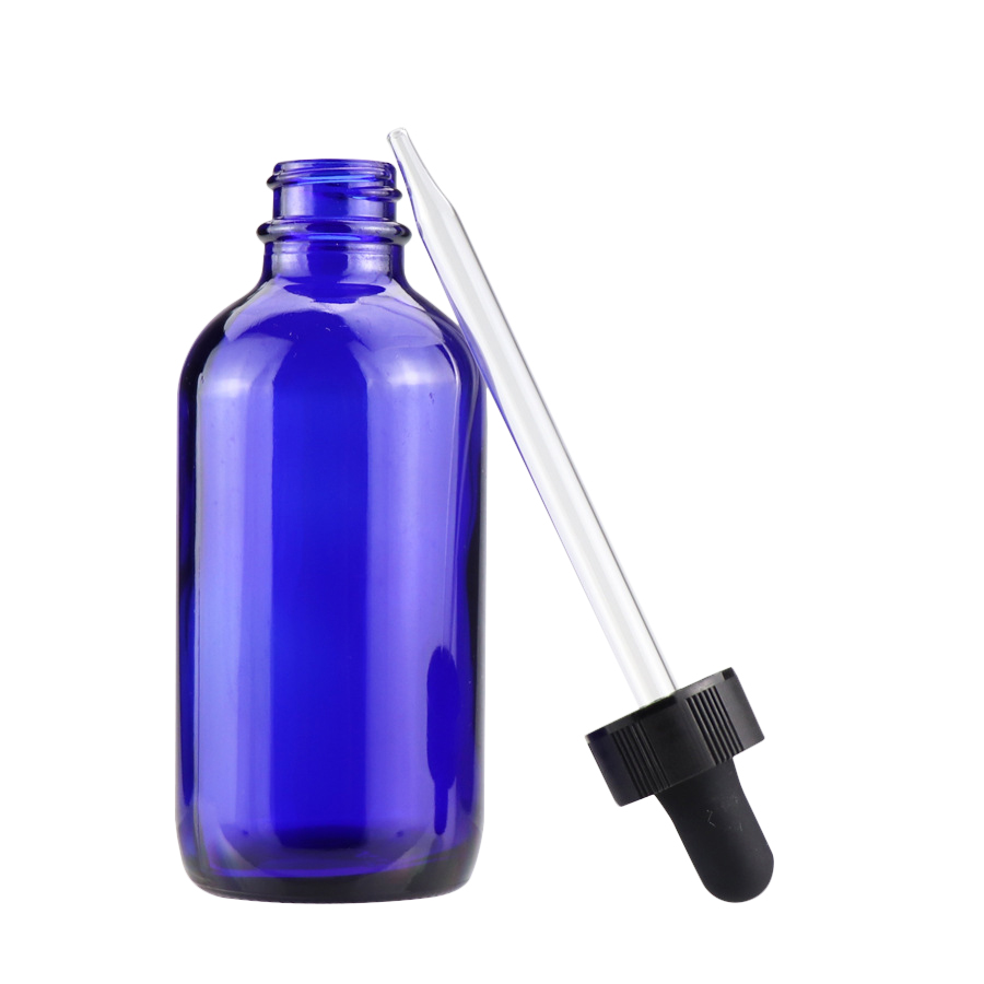 1oz 2oz 3oz 4oz 30 ml 60 ml 120 ml cobalt blue boston round mister glass spray bottle