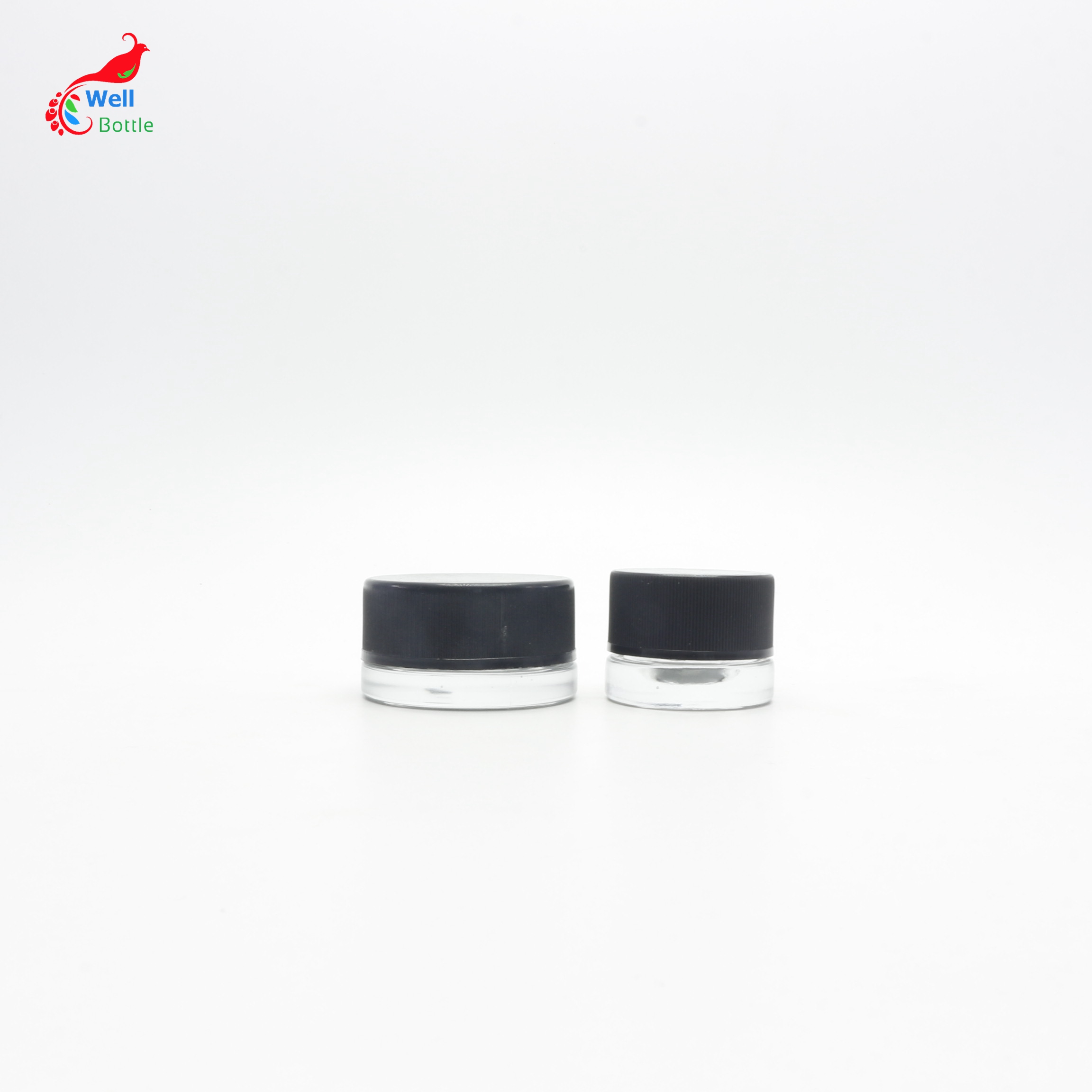 1oz 2oz 3oz 4oz 5g 50g 70g 110g 120ml Children Resistant Container Weeds Jars Childproof Glass Jar With Black Childproof CP-A18