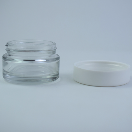 1oz 2oz 3oz 4oz 5oz 6oz 10oz 18oz cbd flower clear glass bottle container weed child and smell proof glass bottle