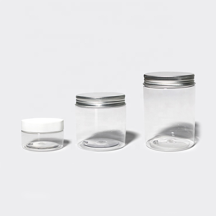 1oz 2oz 3oz 4oz 5oz 6oz 8oz Food Safe Plastic PET Jar for Cosmetic