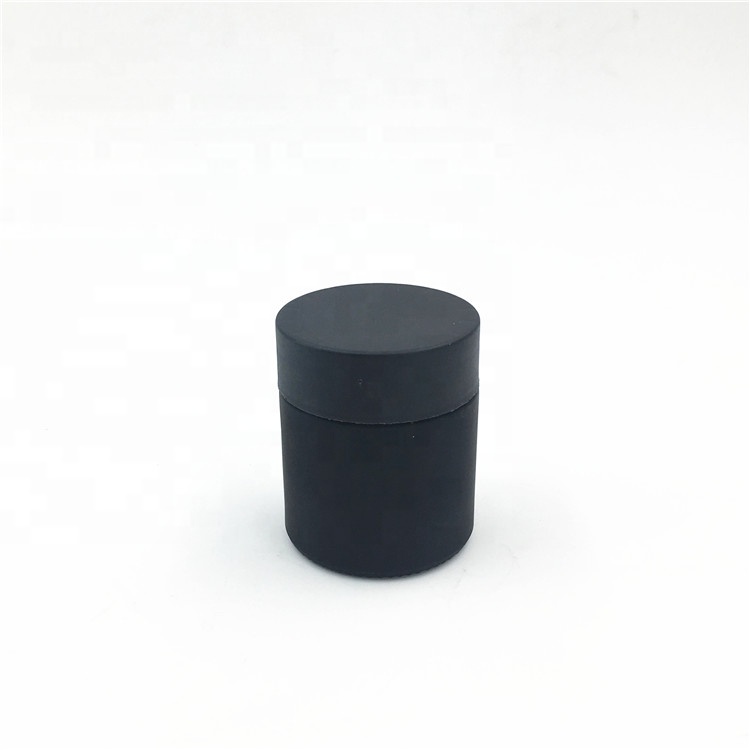 1oz 2oz 3oz 4oz 5oz 8oz matte black child proof container glass jar with child proof lid