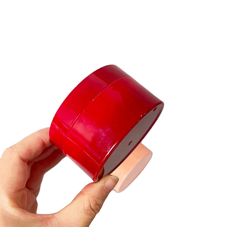 1oz 2oz 3oz 4oz 5oz Cosmetic Packaging Clear Pet Plastic Cream Jar with Plastic lid