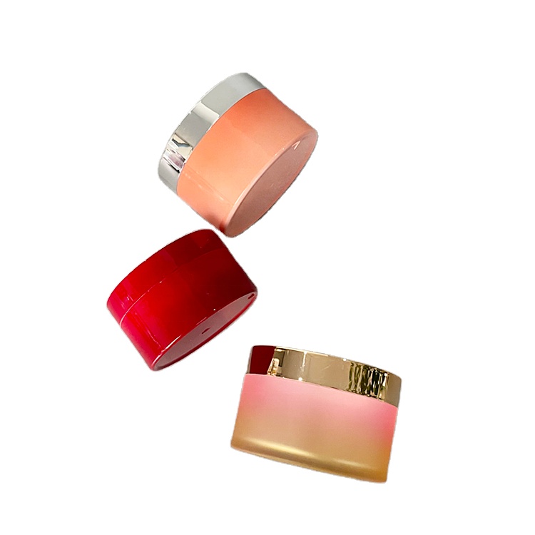 1oz 2oz 3oz 4oz 5oz Cosmetic Packaging Clear Pet Plastic Cream Jar with Plastic lid