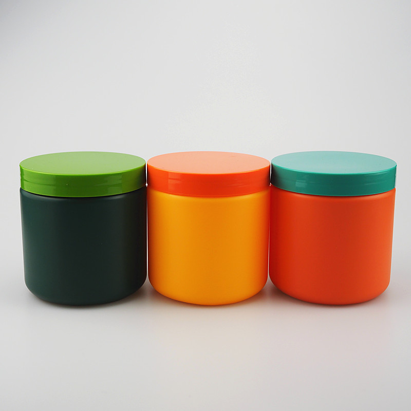 1oz 2oz 3oz 4oz 8oz 16oz HDPE PE Poly plastic jar with aluminum foil induction liner