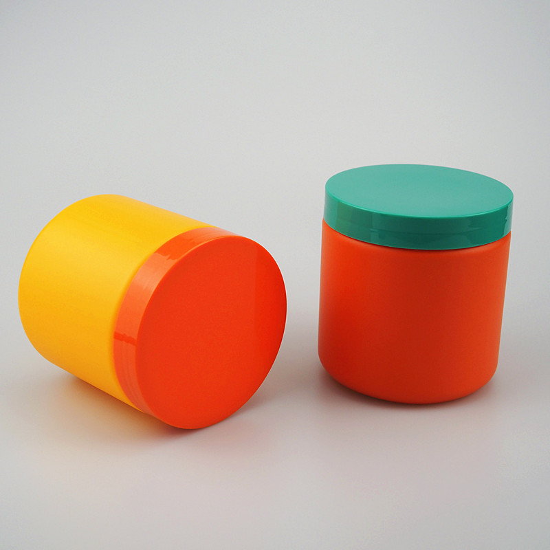 1oz 2oz 3oz 4oz 8oz 16oz HDPE PE Poly plastic jar with aluminum foil induction liner