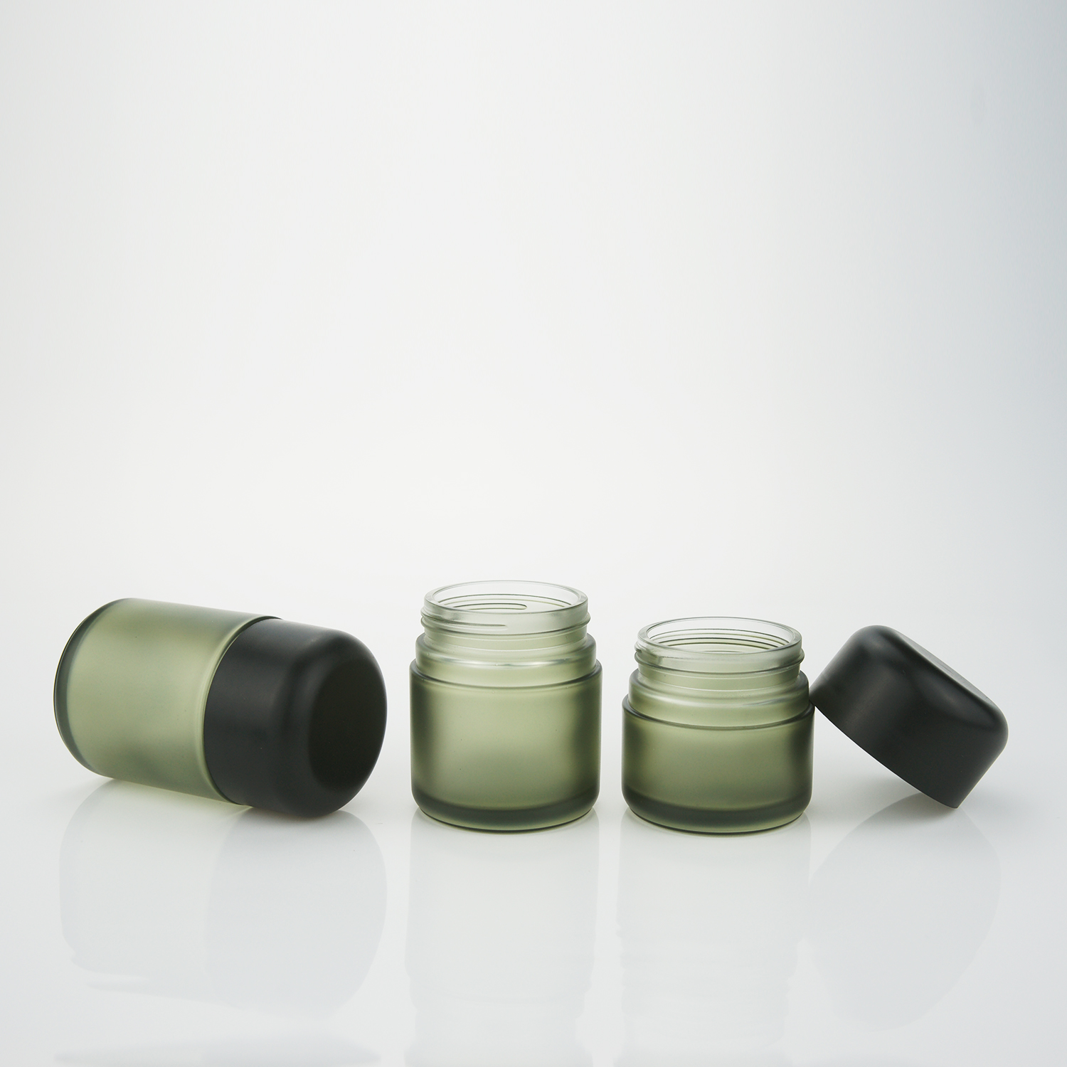 1oz 2oz 3oz 4oz glass Child Proof Cap glass hemp container jar