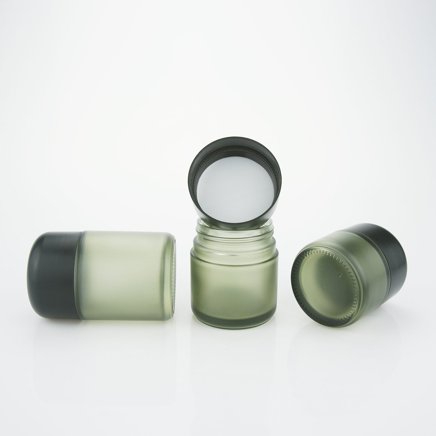 1oz 2oz 3oz 4oz glass Child Proof Cap glass hemp container jar