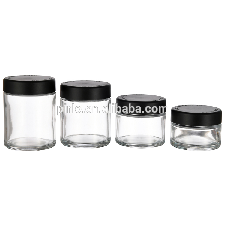 1oz 2oz 3oz 4oz glass jar storage glass cosmetic jar glass cream jar supplier