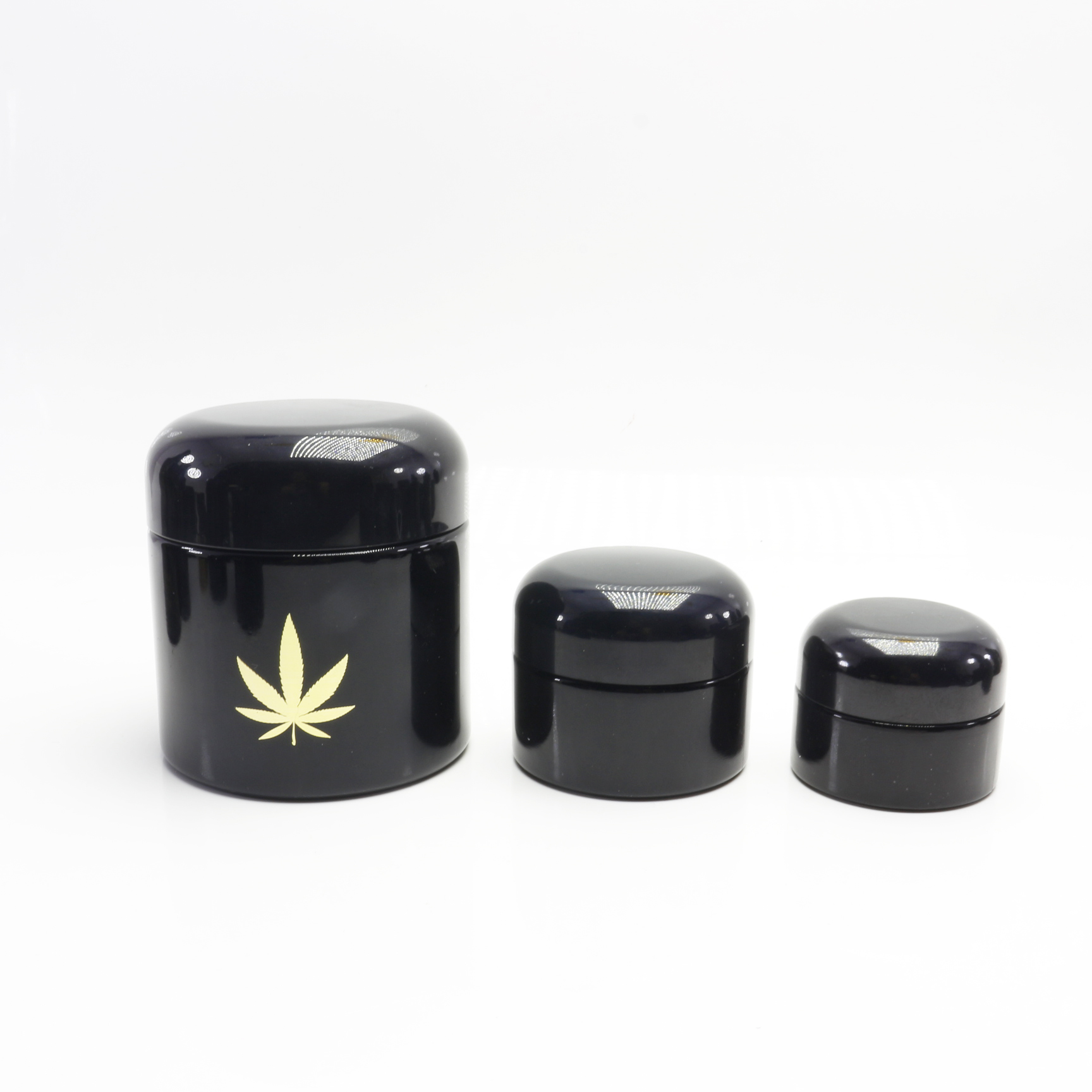 1oz 2oz 3oz 4oz medicine packaging container round empty face cream dark violet glass cosmetic bottle and jar VJ-200AN