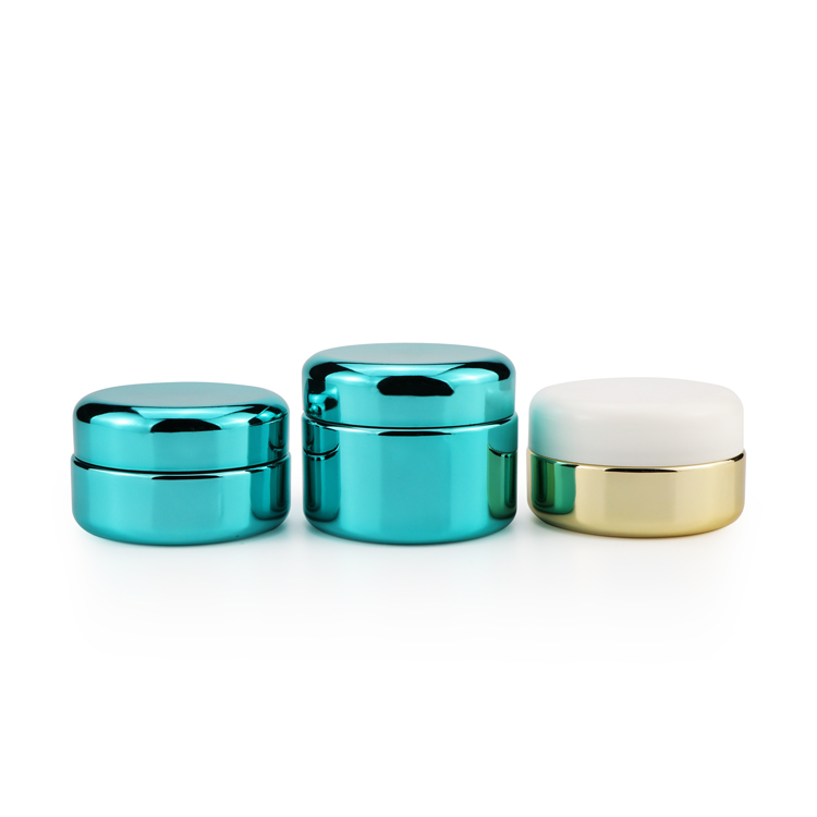 1oz 2oz 3oz 4oz wholesale child proof concentrate jar Electroplate glass jar with child proof lid