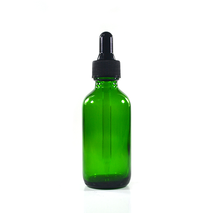 1oz 2oz 4oz 30ml 60ml 120ml clear green Cobalt blue amber boston glass dropper bottle