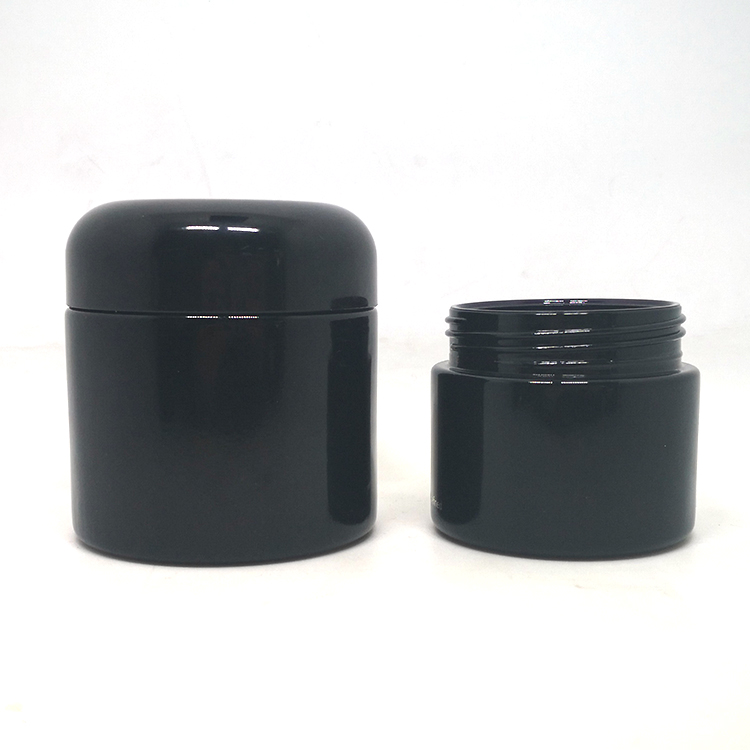 1oz 2oz 4oz 6oz 8oz 16oz 32oz UV dark violet glass cosmetic jar for CBD cream packaging