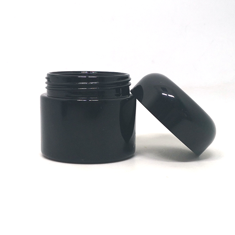 1oz 2oz 4oz 6oz 8oz 16oz 32oz UV dark violet glass cosmetic jar for CBD cream packaging