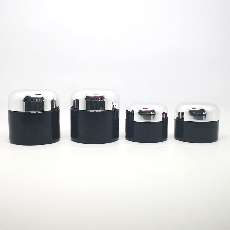1oz 2oz 4oz 6oz 8oz 16oz 32oz UV dark violet glass cosmetic jar for CBD cream packaging