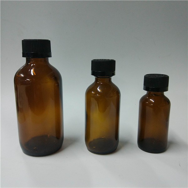 1oz 2oz 4oz 8oz 16oz clear amber cobalt blue green color boston round bottle