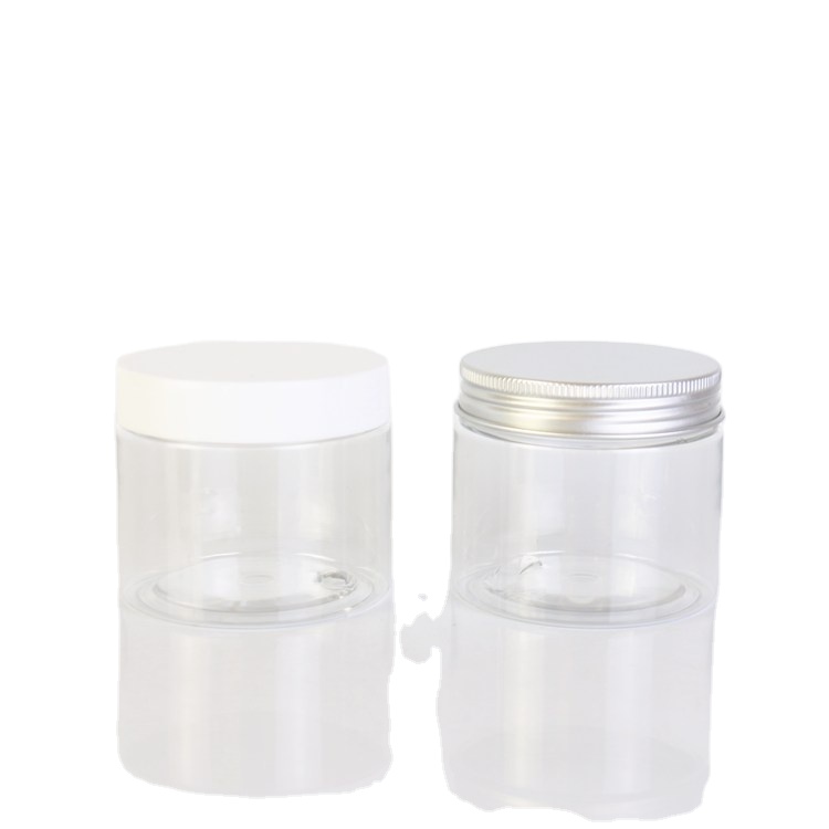 1oz 2oz 4oz candy container food cookie storage cream pot with gasket 50g 60g 100g plastic jar with lid screw