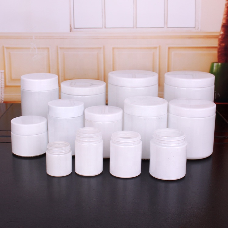 1oz 2oz 8oz 12oz 16oz 24oz straight side cylinder black glass jar with plastic cap