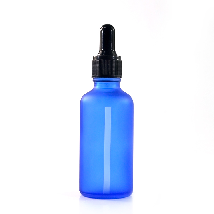 1oz 30 ml matte black white e liquid glass dropper bottle with window