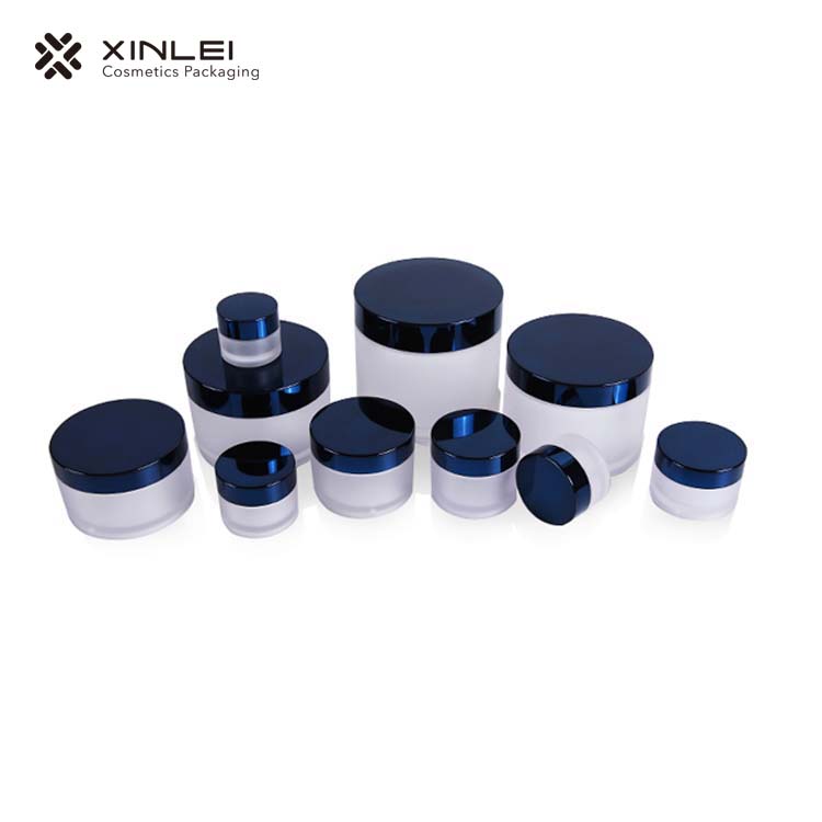 1oz 30g wholesale free sample cream containers personal skin care jar lip scrub container petg cosmetic cream jars