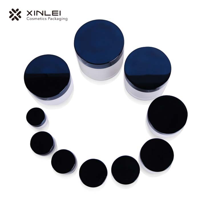 1oz 30g wholesale free sample cream containers personal skin care jar lip scrub container petg cosmetic cream jars