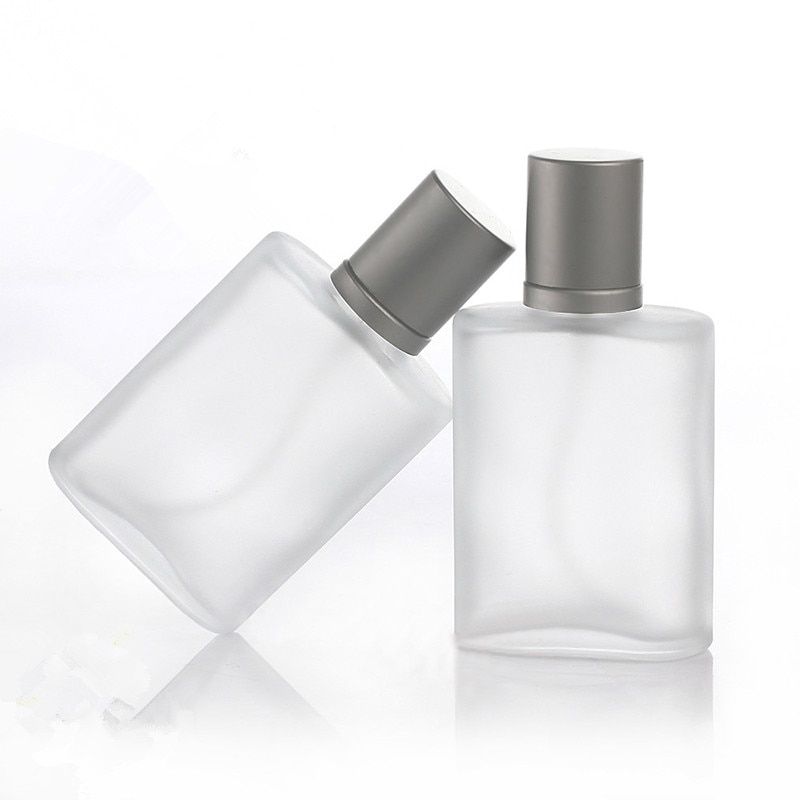 1oz 30ml 50ml 100ml perfume atomizer perfume spray pump pocket square clear black refillable glass perfume bottle for parfum