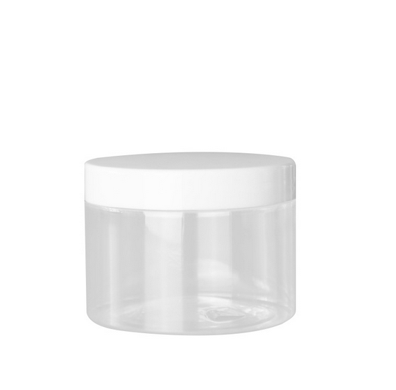 1oz 30ml clear cream containers with cap for skin care cream lotion