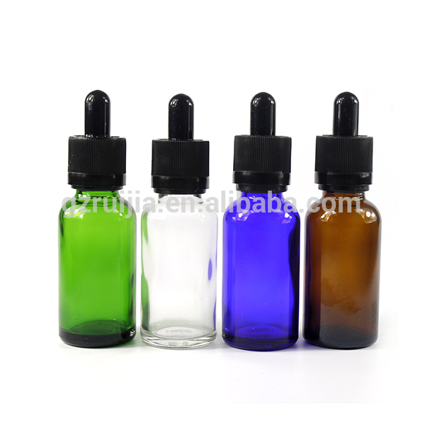 1oz 30ml e-cig e liquid glass dropper bottles with droppers