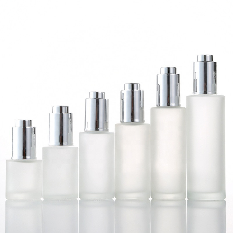 1oz 30ml serum gradient purple glass dropper bottle for essential oils